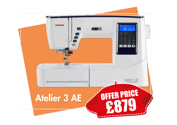 Janome Atelier 3 Anniversary Edition
