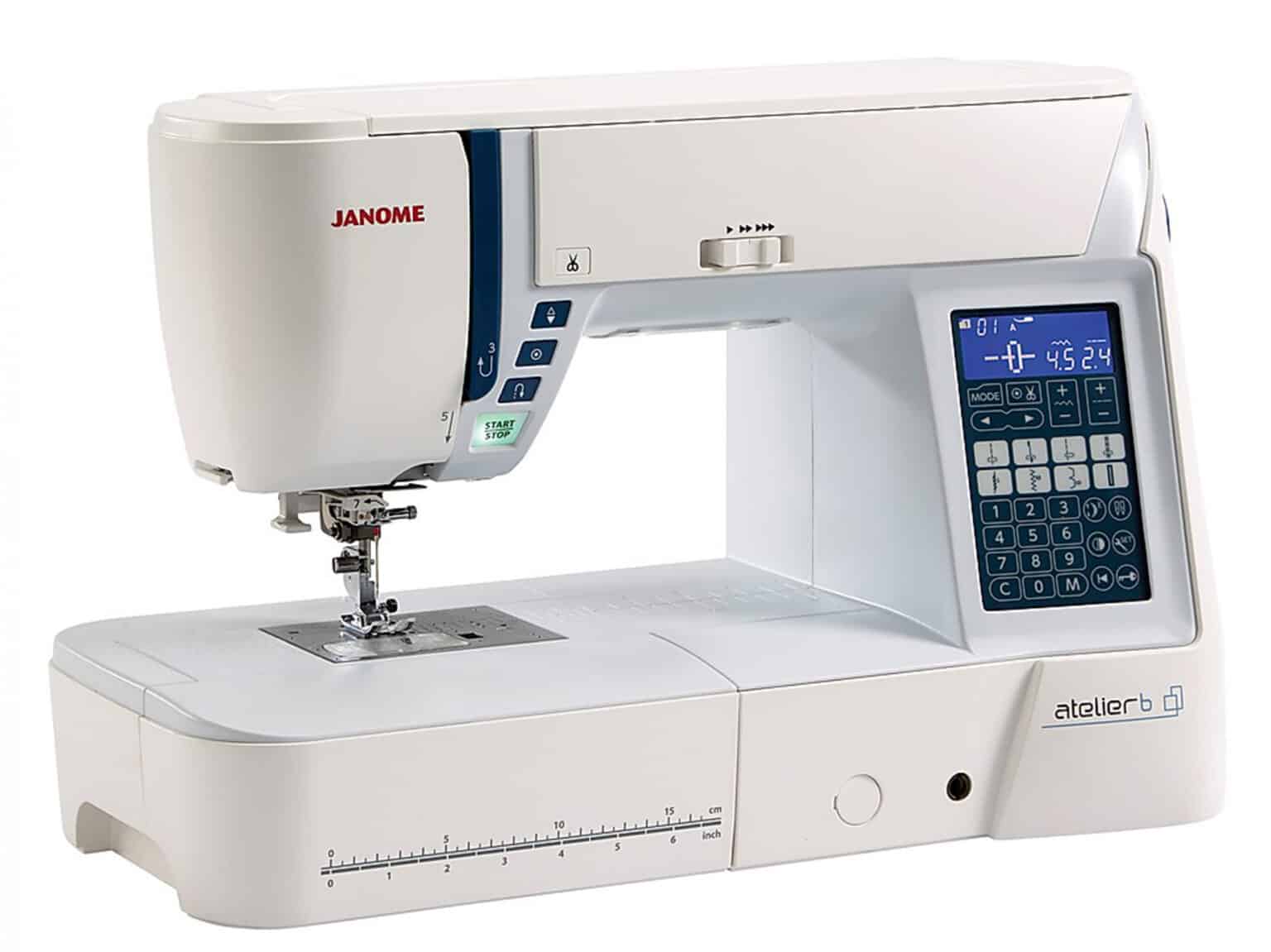 Janome Atelier 6 Sewing Machine • Sewing Machine World
