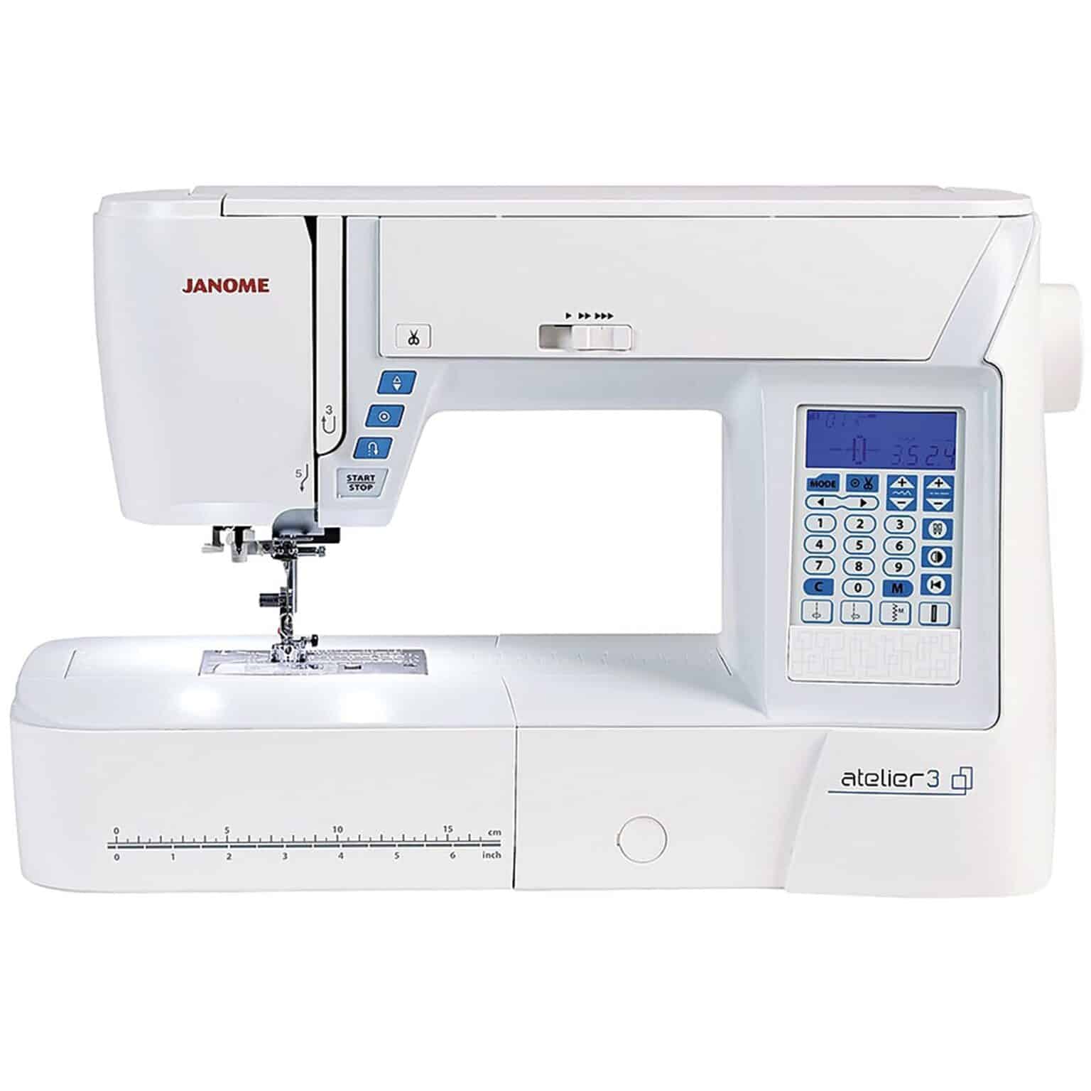 Janome Atelier 3 Sewing Machine • Sewing Machine World