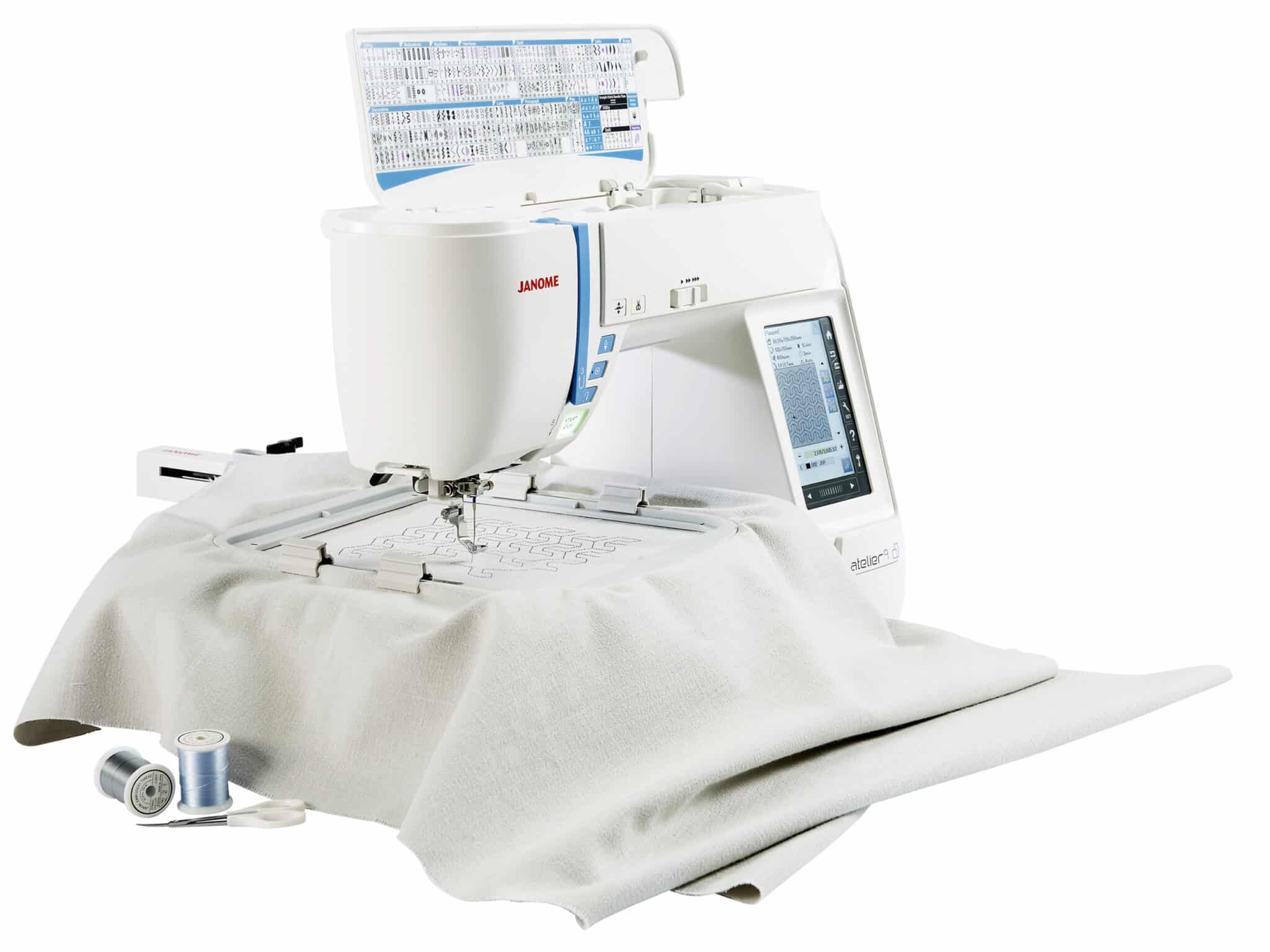 9+ Sewing Machine And Embroidery Janome Atelier 9 Sewing and Embroidery Machine • Sewing Machine World
