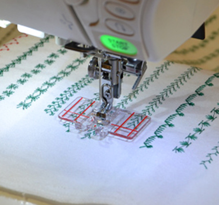 Janome Border Guide Foot • Sewing Machine World