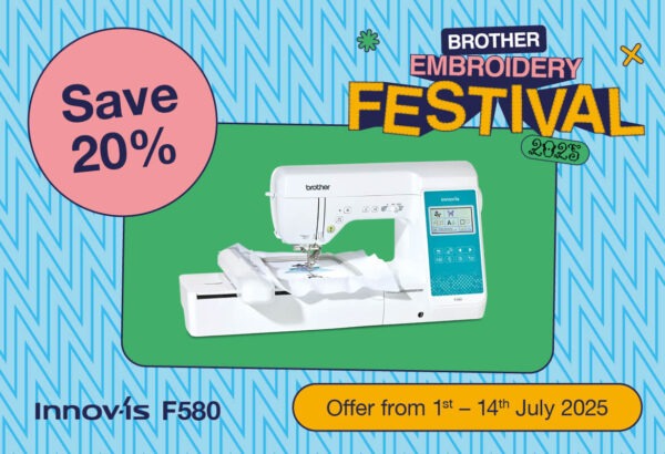 Brother Innov-is F580 Sewing and Embroidery Machine