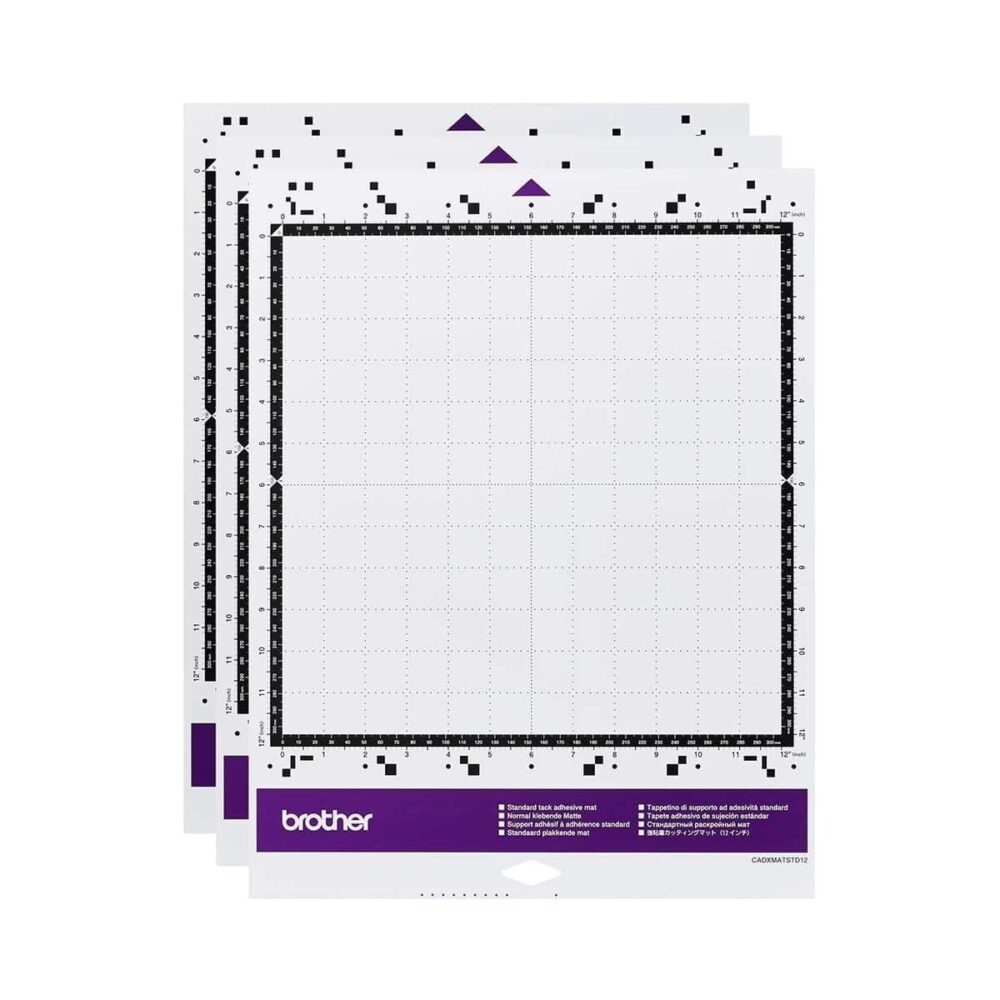 Brother Standard Tack Adhesive Mat 12 3PK