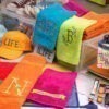 Embroidering Towels