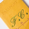 Embroidered Passport Cover