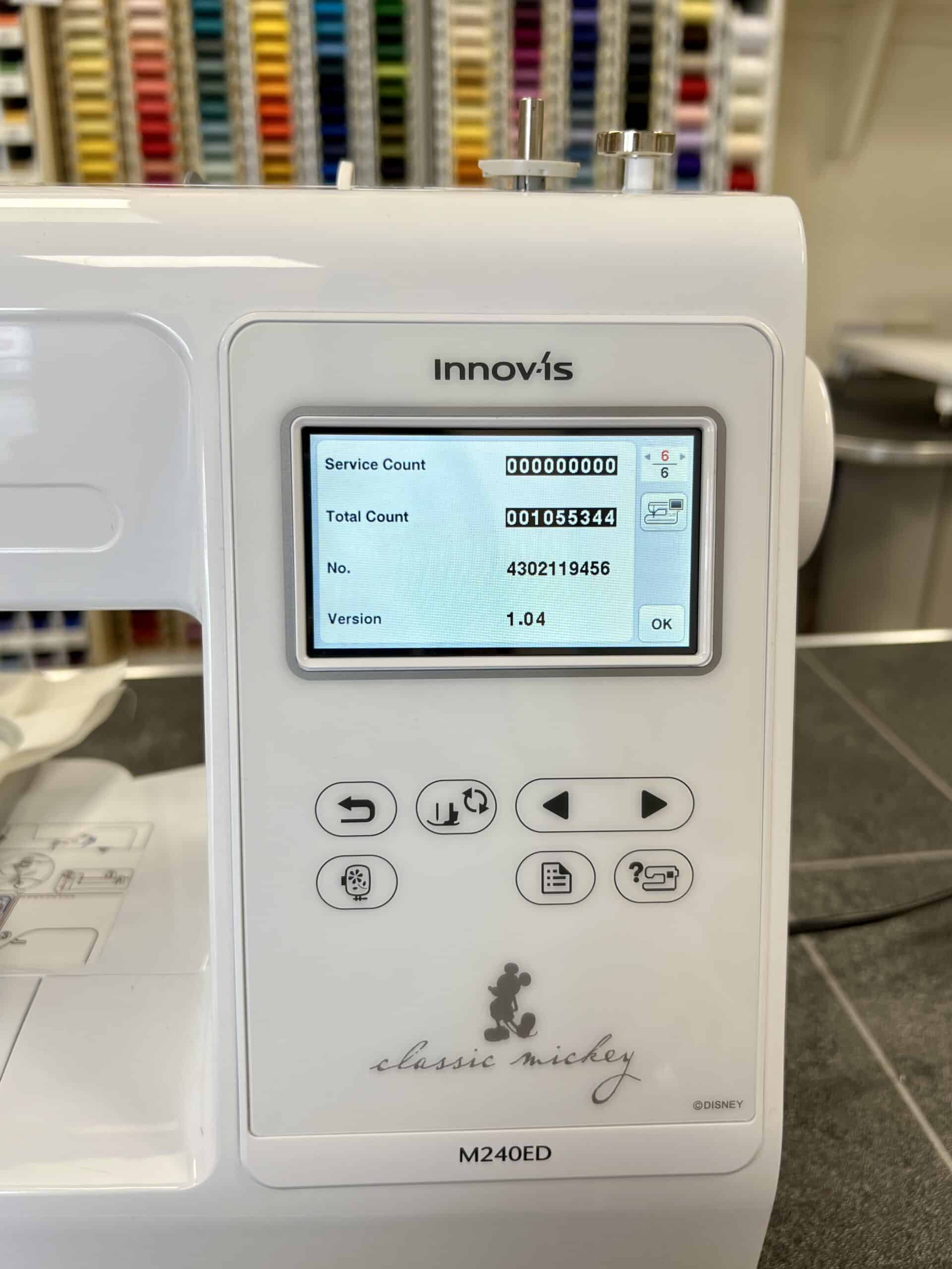 Second Hand Brother M240E Embroidery Machine • Sewing Machine World