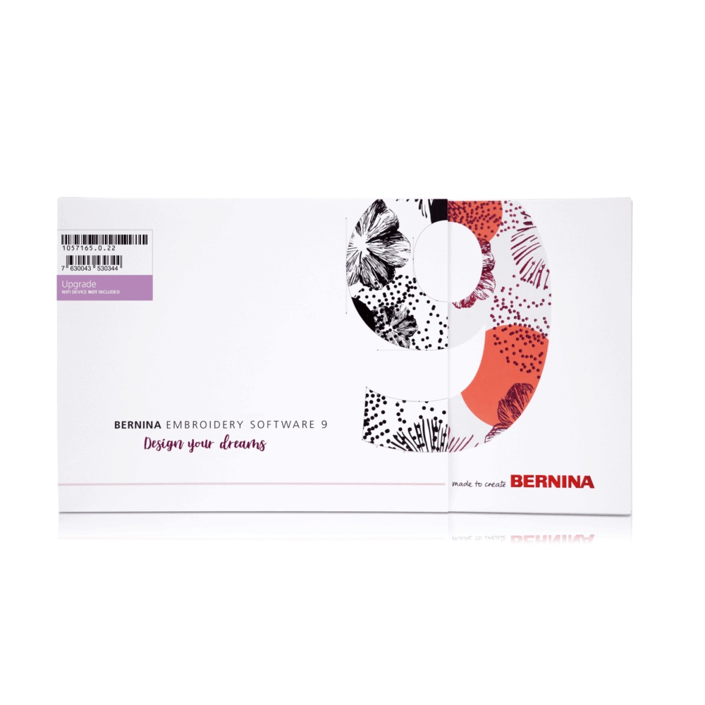 Bernina Embroidery Software 9 DesignerPlus Upgrade