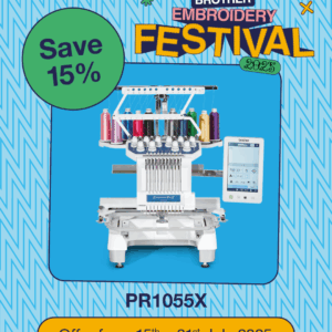 Brother PR1055X Embroidery Machine