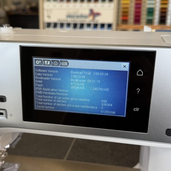 Second Hand Bernina 570QE - Image 2