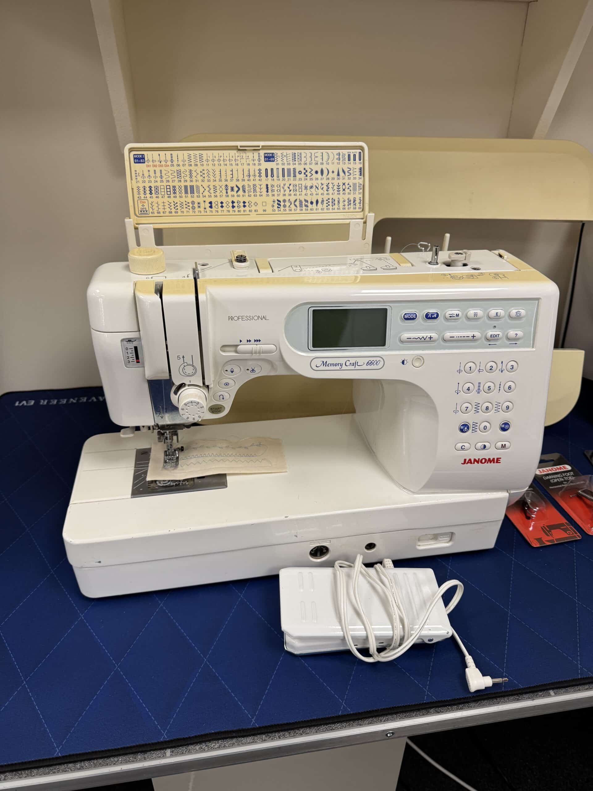 Second Hand Janome MC6600P - Image 3