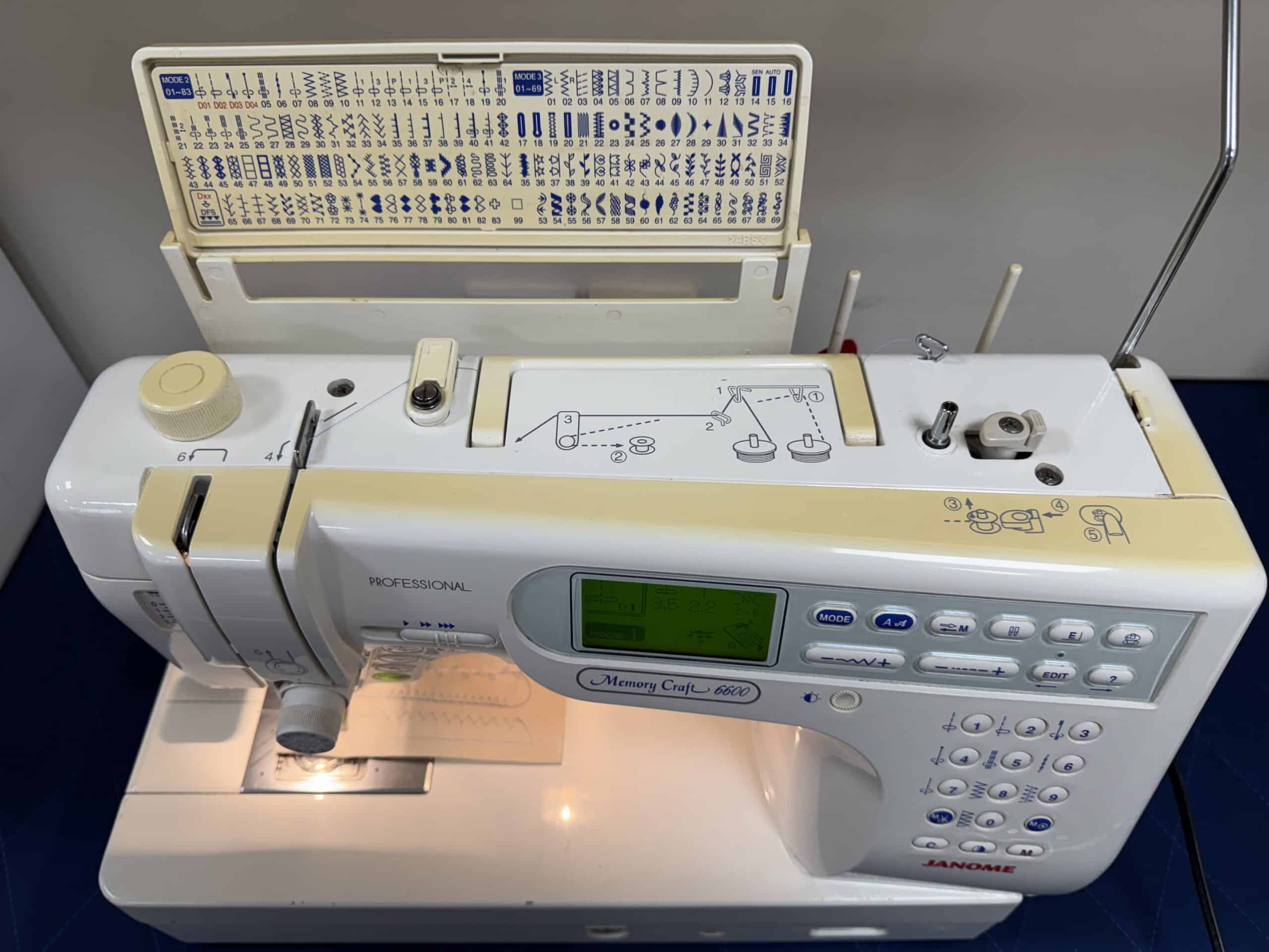 Second Hand Janome MC6600P - Image 4