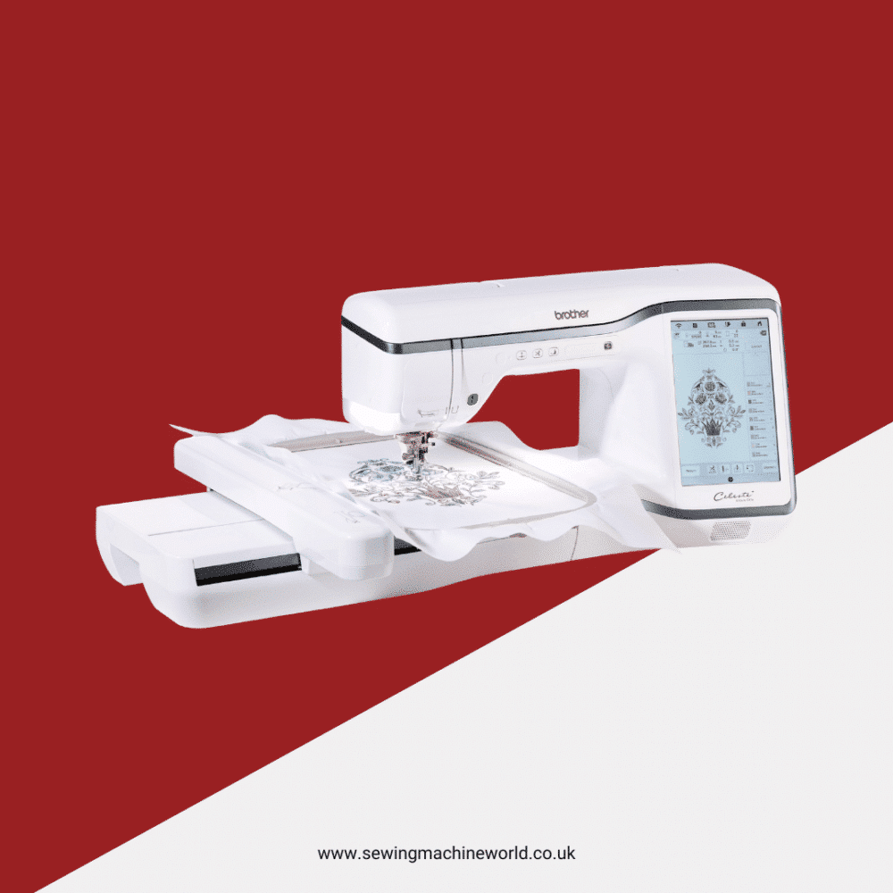 Brother Celeste Innov-is CX1e embroidery machine