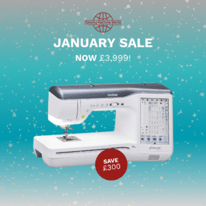 Brother Celeste Innov-is CX1 sewing and quilting machine