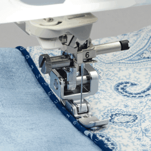 Brother Adjustable zipper/piping foot for high shank