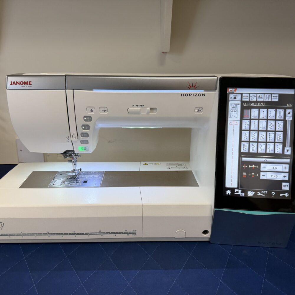 Used Janome Memory Craft 15000