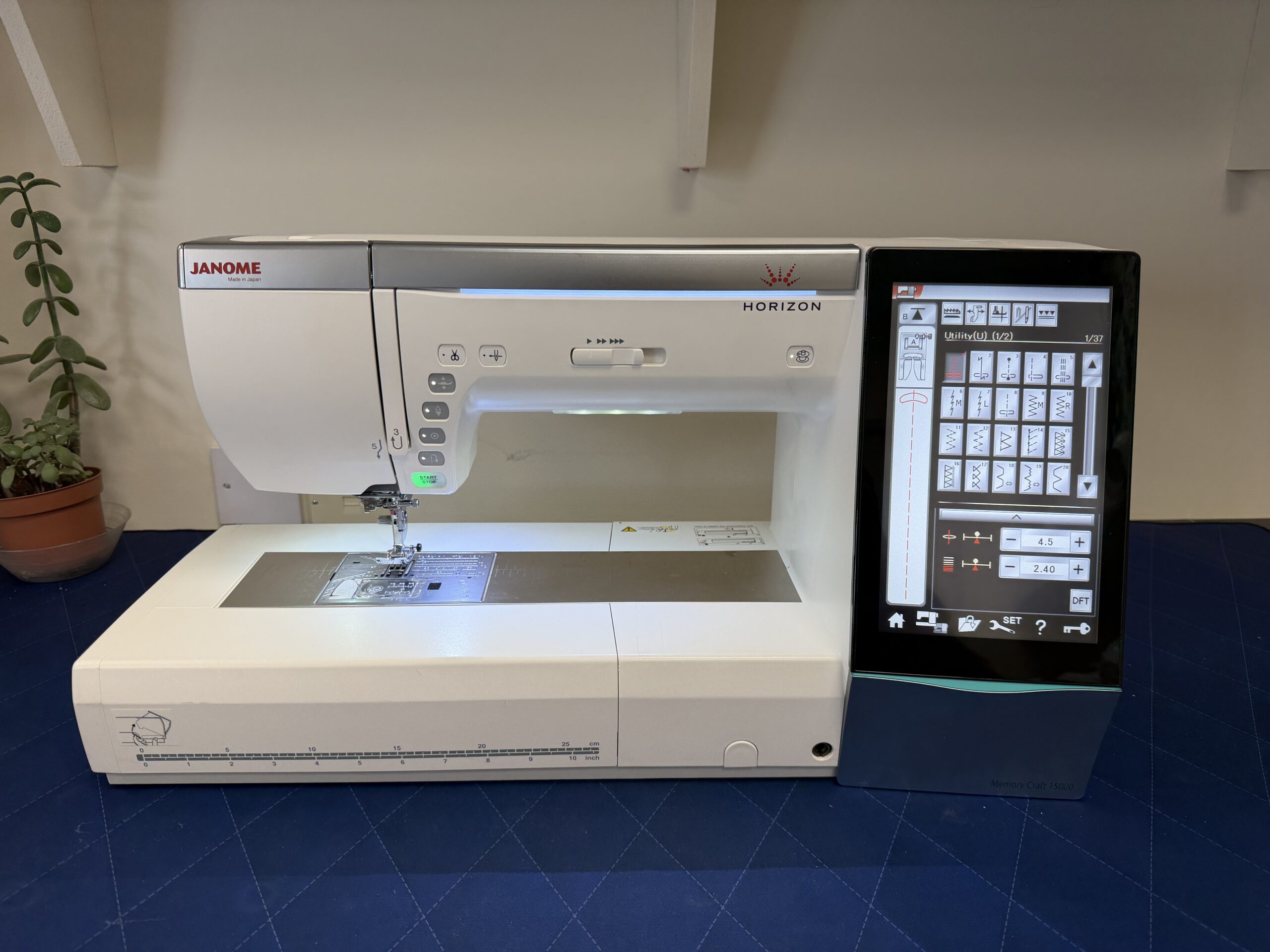 Used Janome Memory Craft 15000