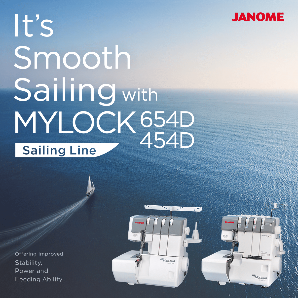 Janome MyLock 654D - Image 7