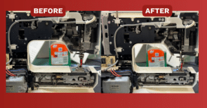 Before vs After service