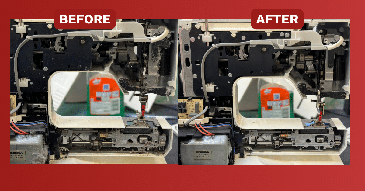 Before vs After service
